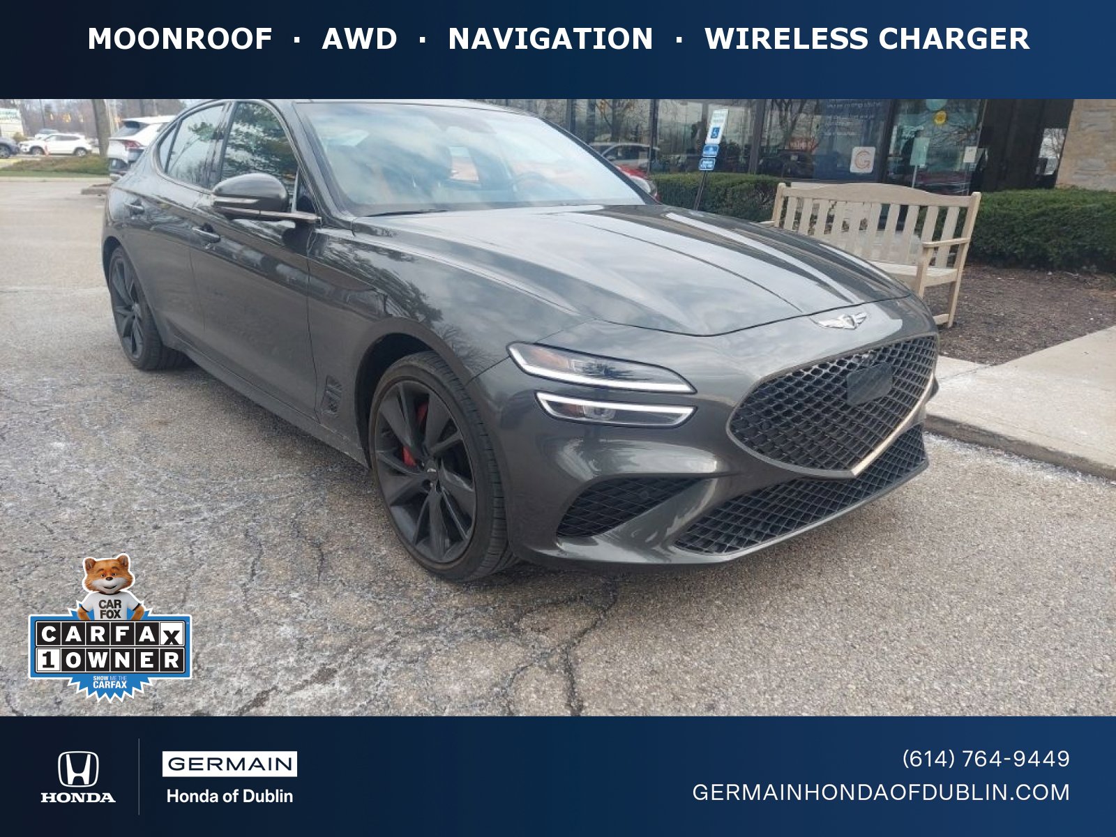Used 2023 Genesis G70 3.3T w/ Sport Prestige Package image 1