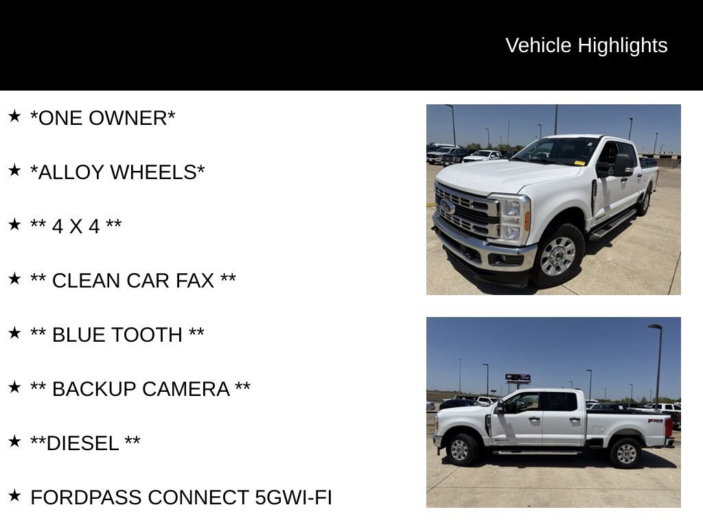 Used 2023 Ford F250 XLT w/ FX4 Off-Road Package AWD/4WD image 4
