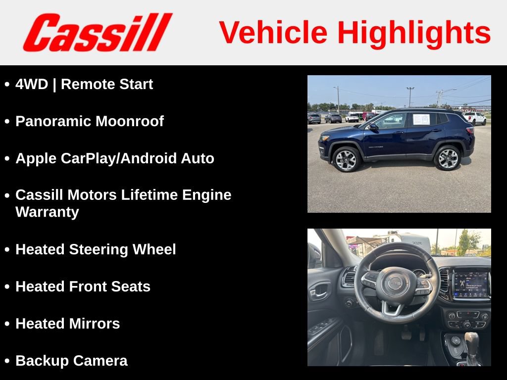 Used 2018 Jeep Compass Limited w/ Navigation Group AWD/4WD image 7