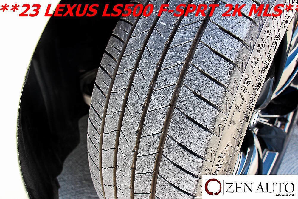 Used 2023 Lexus LS 500 F Sport w/ Cold Weather Package (CK) RWD image 59