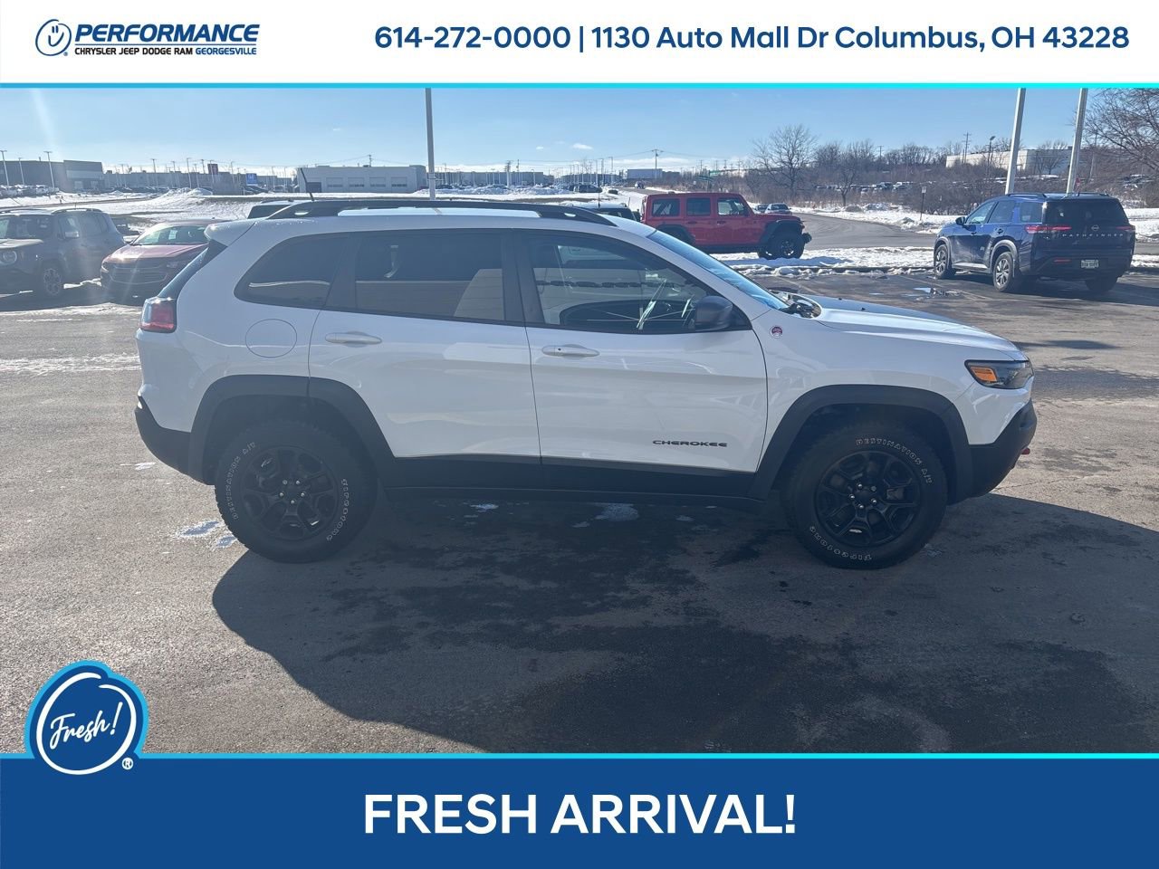 Used 2019 Jeep Cherokee Trailhawk w/ Cold Weather Group image 3
