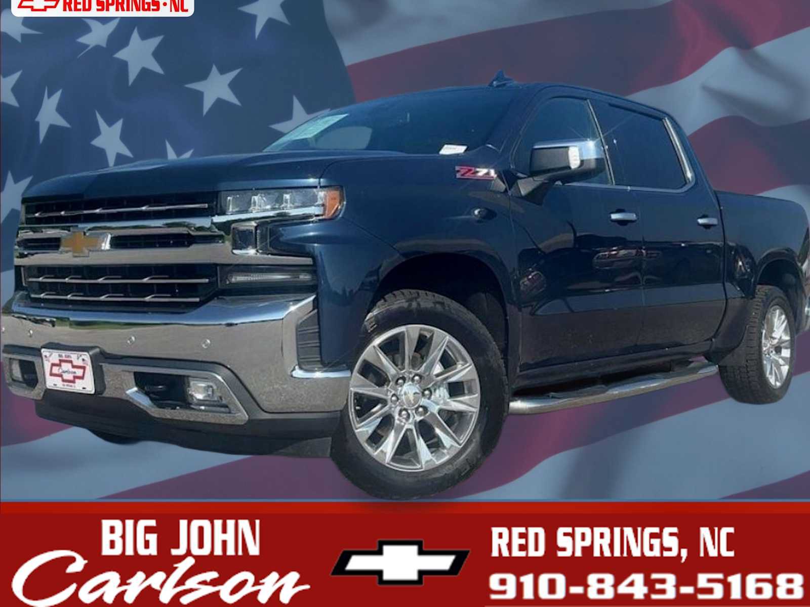 Used 2020 Chevrolet Silverado 1500 LTZ w/ LTZ Premium Package AWD/4WD image 1