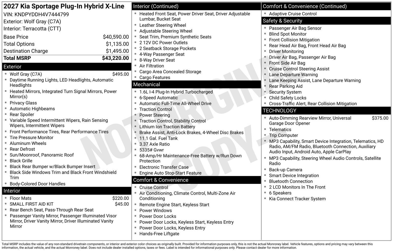 New 2027 Kia Sportage X-Line AWD/4WD image 31