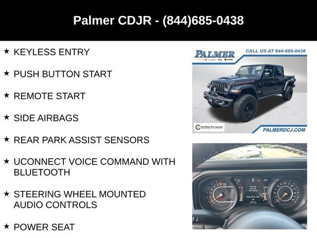 Certified 2025 Jeep Gladiator Mojave AWD/4WD image 18