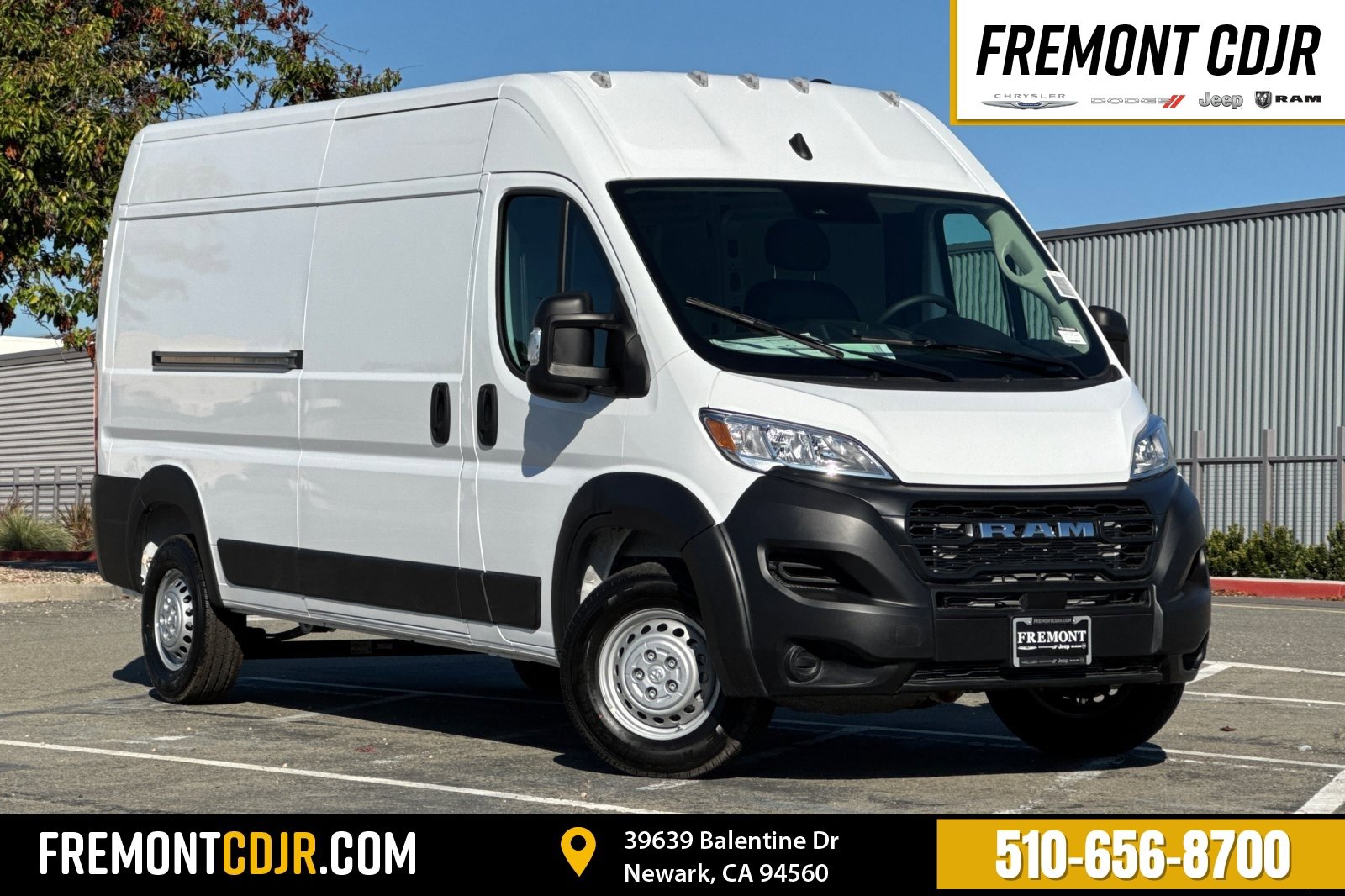 New 2026 RAM ProMaster 2500