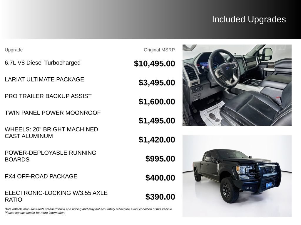 Used 2020 Ford F350 Lariat w/ Lariat Ultimate Package AWD/4WD image 5