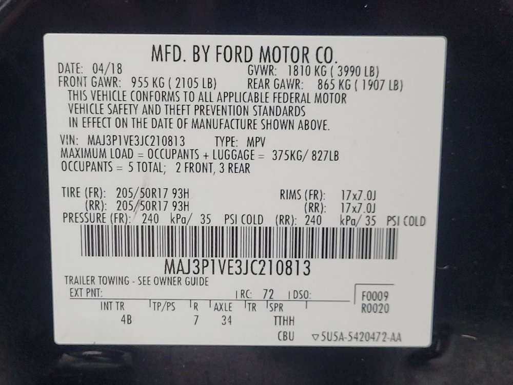 Used 2018 Ford EcoSport Titanium image 33