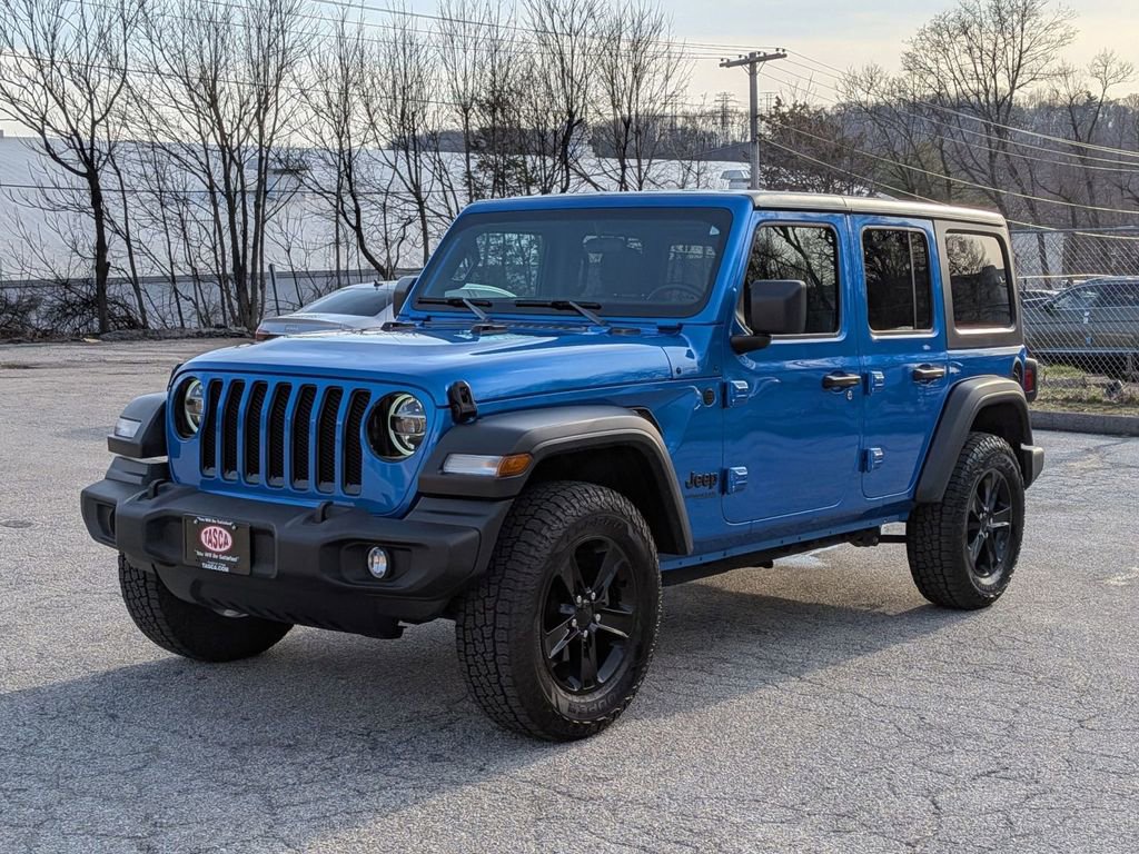 Certified 2021 Jeep Wrangler Unlimited Sport image 8