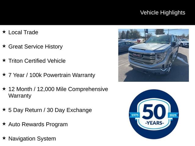 Used 2024 GMC Sierra 1500 SLT w/ SLT Premium Package image 5