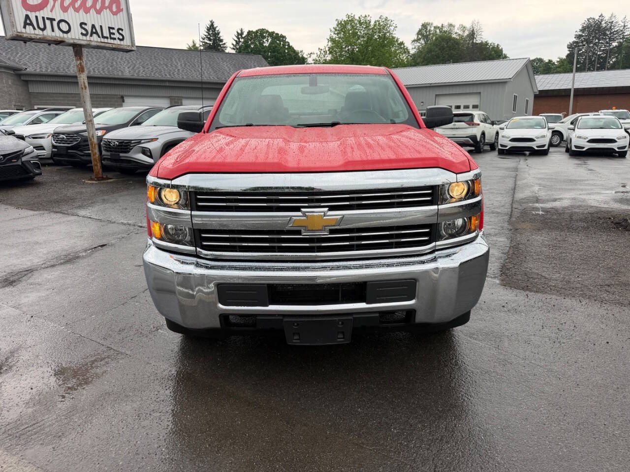 Used 2018 Chevrolet Silverado 2500 W/T w/ Snow Plow Prep Package AWD/4WD image 8