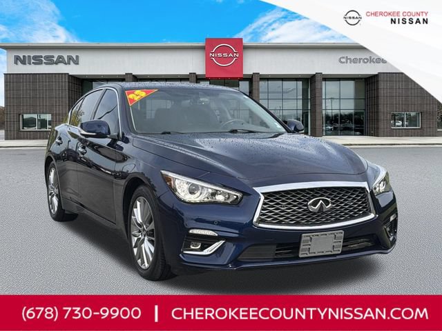Used 2023 INFINITI Q50 Luxe w/ Cargo Package