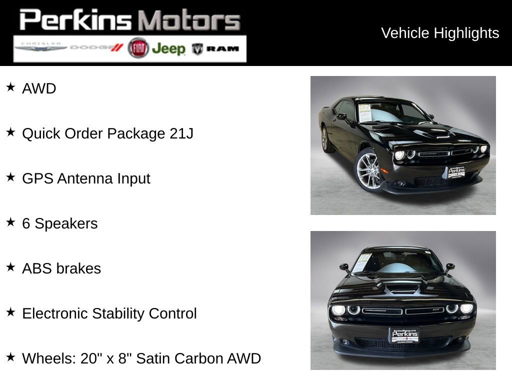 Certified 2022 Dodge Challenger GT image 2