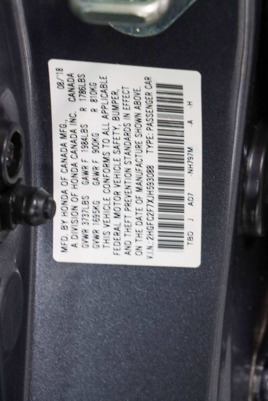 Used 2018 Honda Civic EX image 31