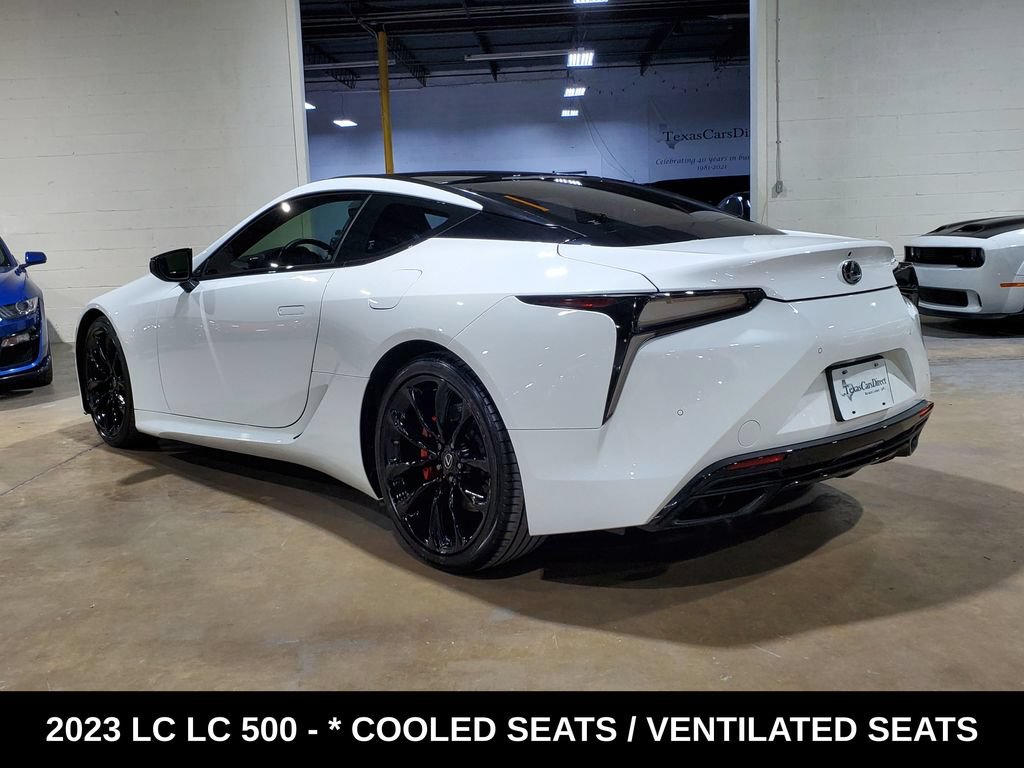 Used 2023 Lexus LC 500 Coupe w/ Sport Package RWD image 11