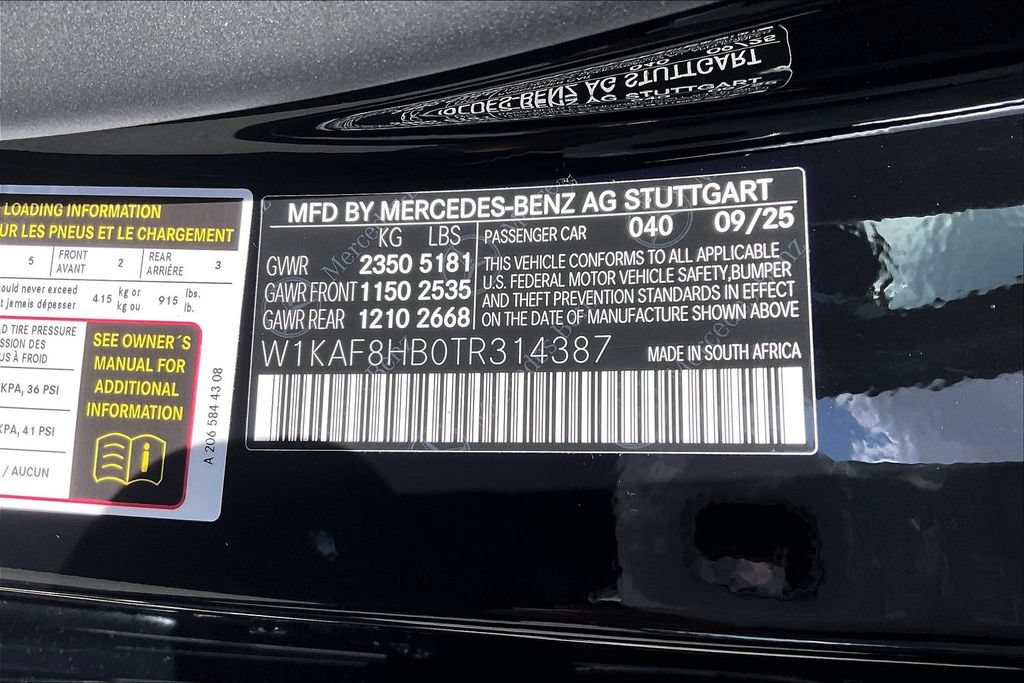 Used 2026 Mercedes-Benz C 43 AMG 4MATIC Sedan image 26