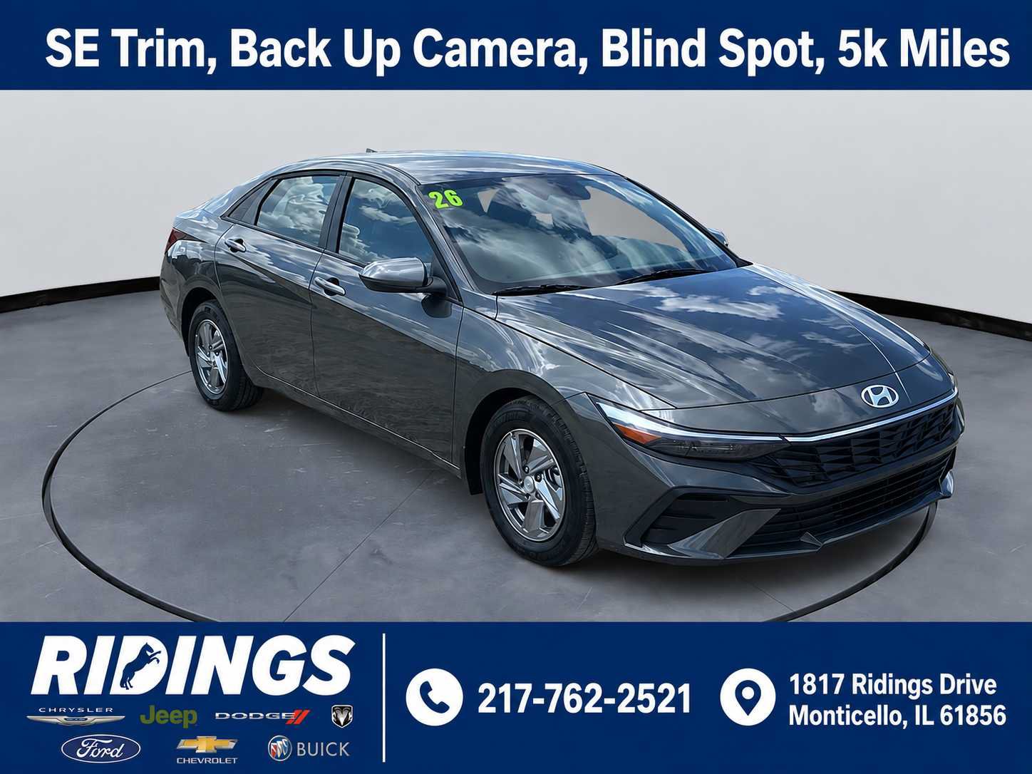 Used 2026 Hyundai Elantra SE FWD image 1
