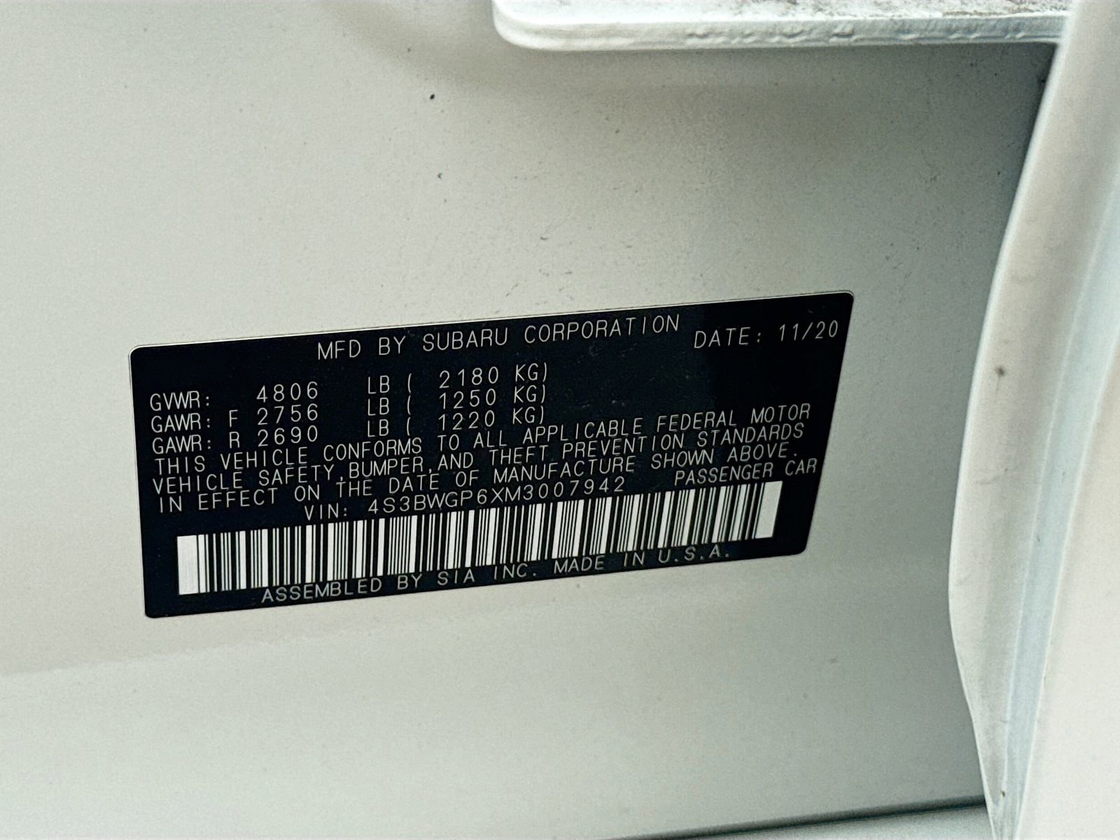 Used 2021 Subaru Legacy Touring XT w/ Popular Package #2 image 32