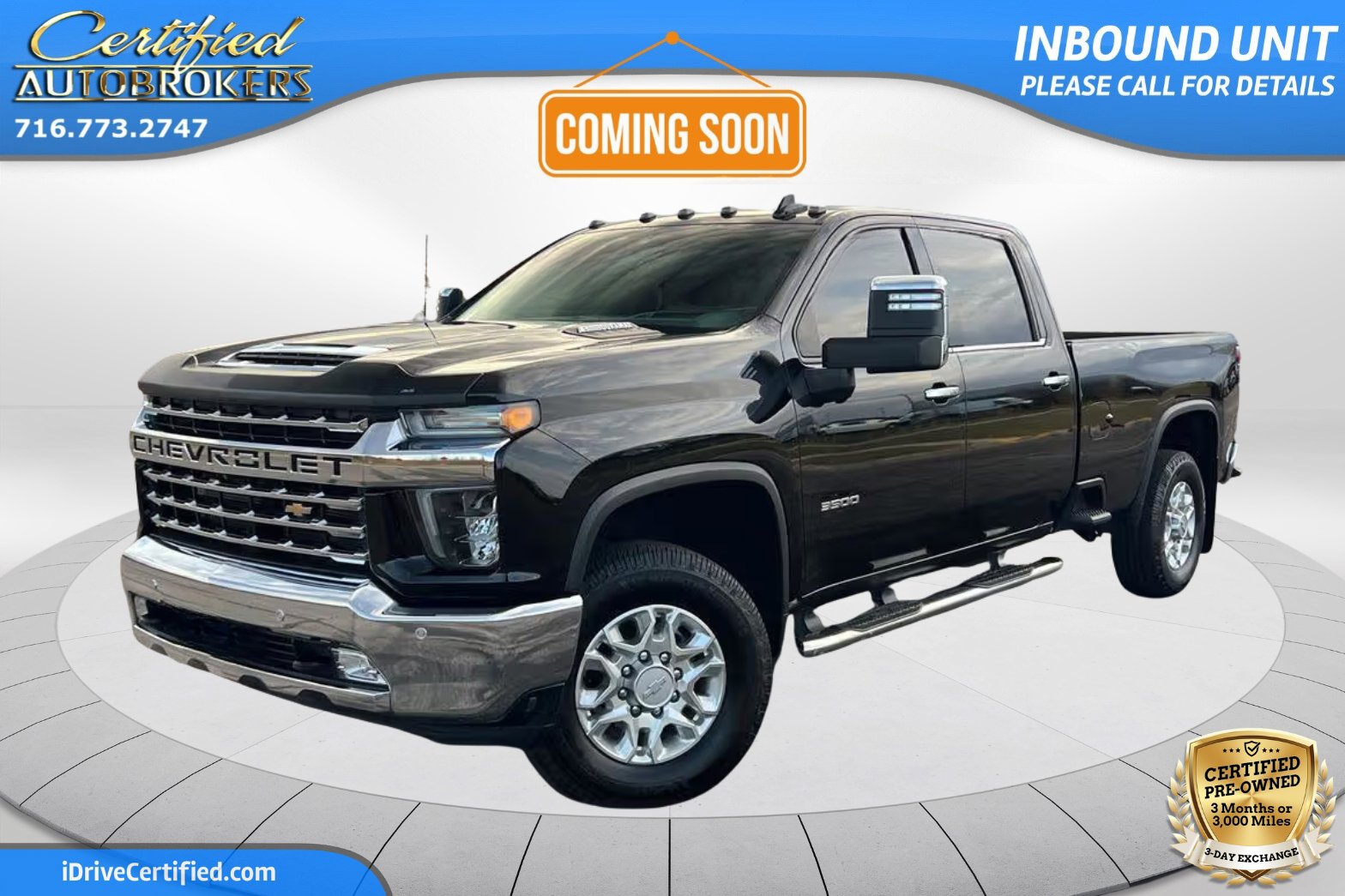 Used 2020 Chevrolet Silverado 3500 LTZ w/ LTZ Convenience Package image 1