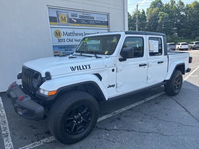Used 2021 Jeep Gladiator Willys