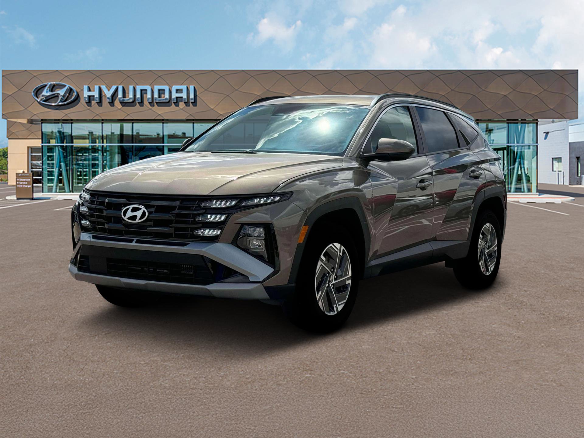 New 2025 Hyundai Tucson Blue