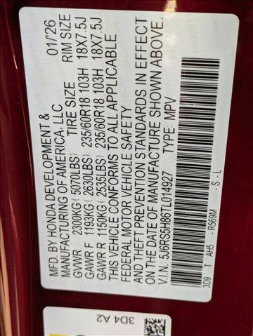 New 2026 Honda CR-V Sport-L image 17