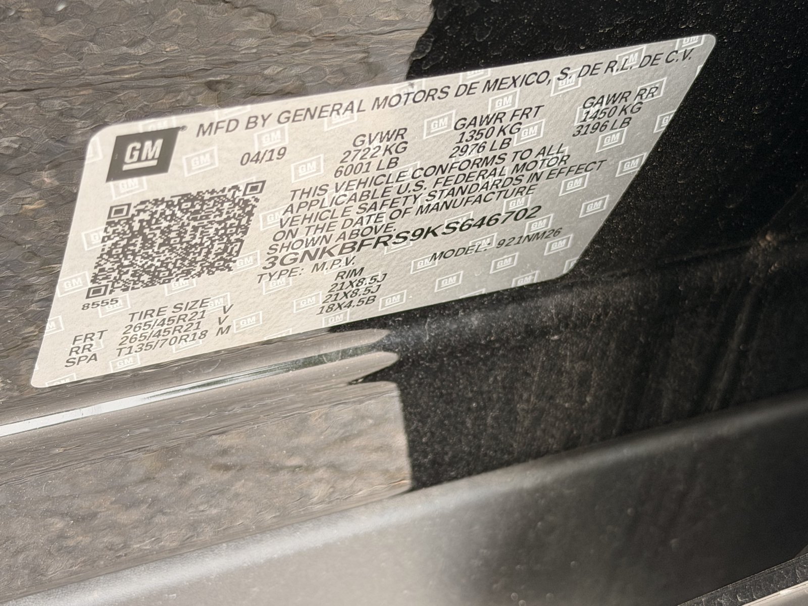 Used 2019 Chevrolet Blazer Premier w/ Sun and Wheels Package FWD image 17