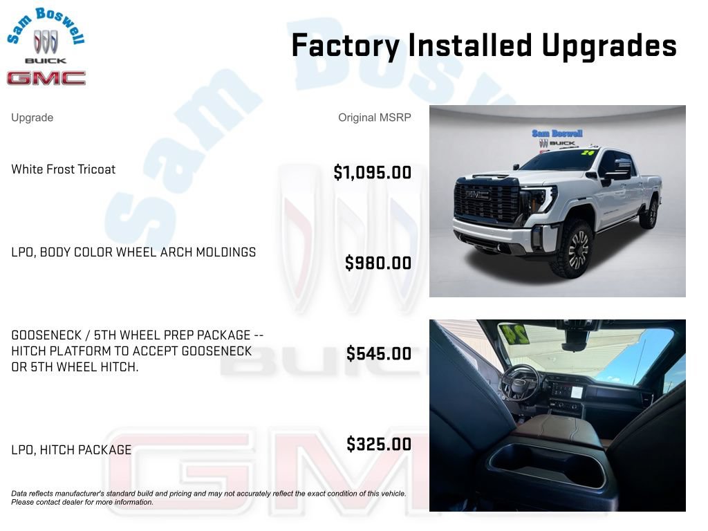 Used 2024 GMC Sierra 2500 Denali Ultimate AWD/4WD image 3