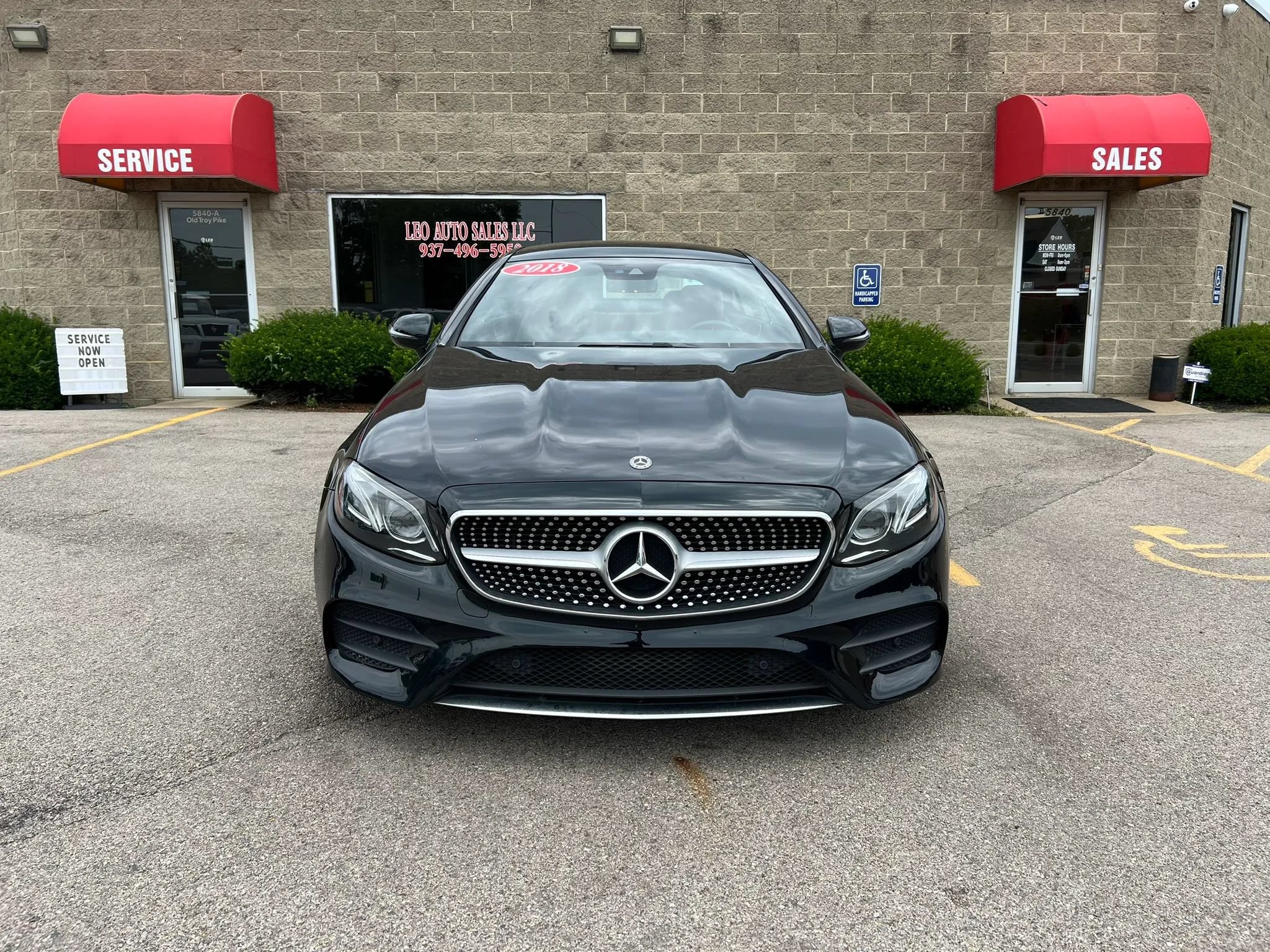 Used 2018 Mercedes-Benz E 400 4MATIC Coupe image 2