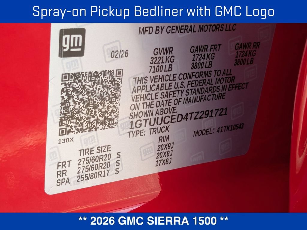New 2026 GMC Sierra 1500 Elevation AWD/4WD image 37