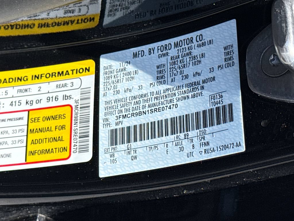 Used 2025 Ford Bronco Sport Big Bend AWD/4WD image 28
