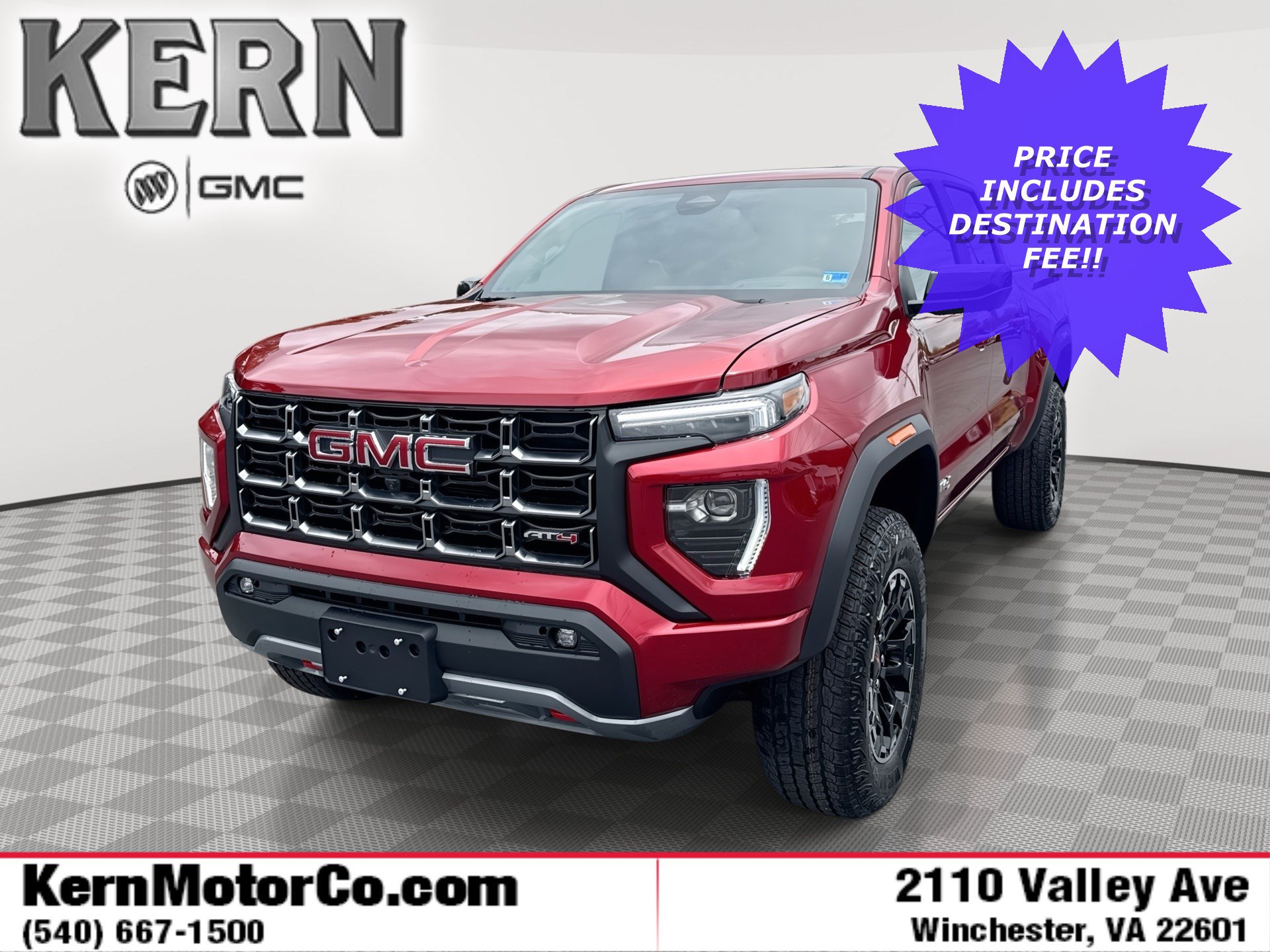 New 2026 GMC Canyon AT4 w/ Technology Plus Package AWD/4WD image 1
