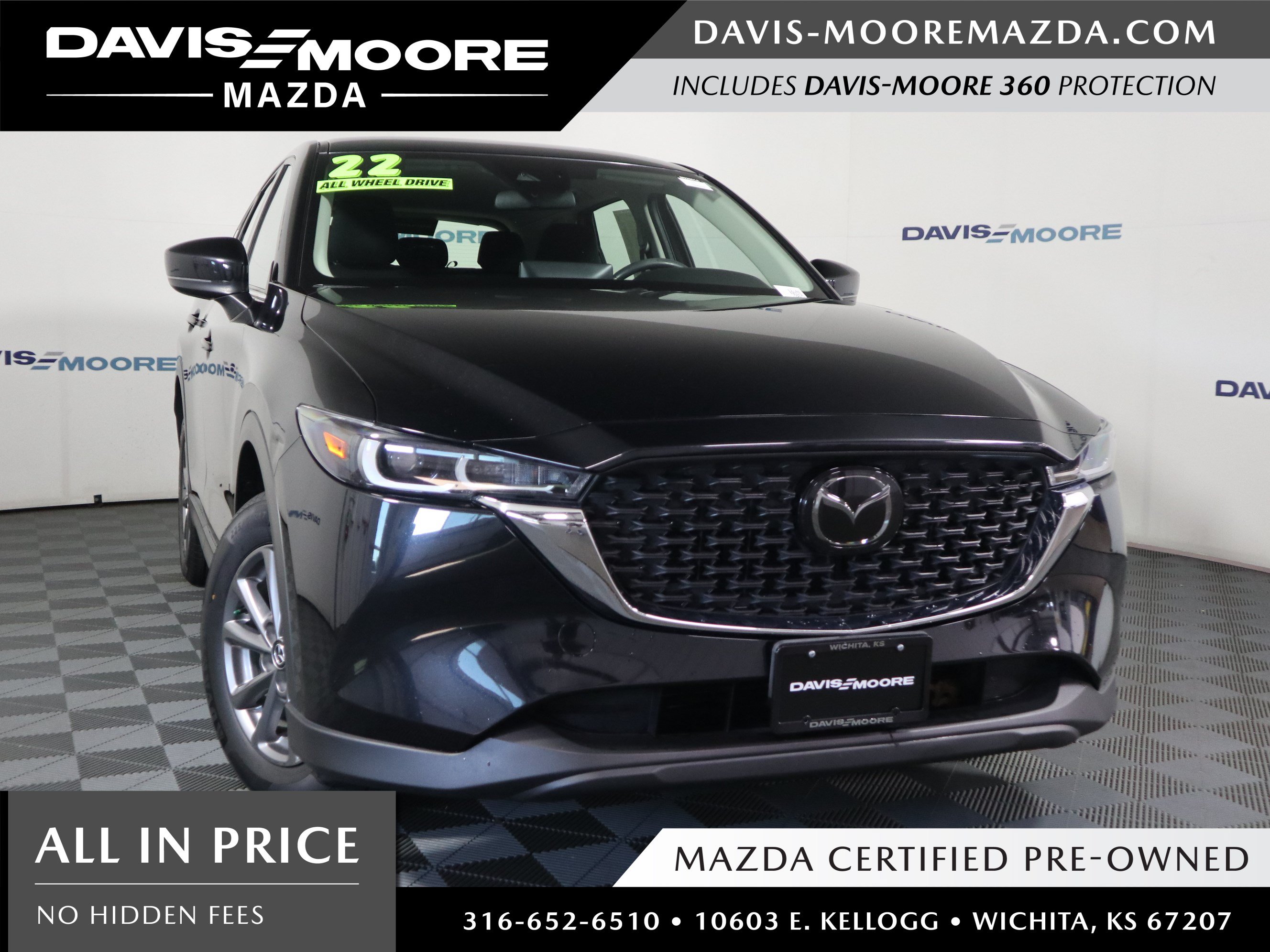 Certified 2022 MAZDA CX-5 AWD 2.5 S