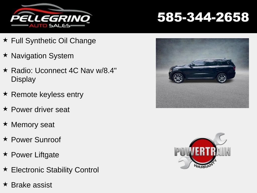 Used 2019 Dodge Durango R/T AWD/4WD image 4