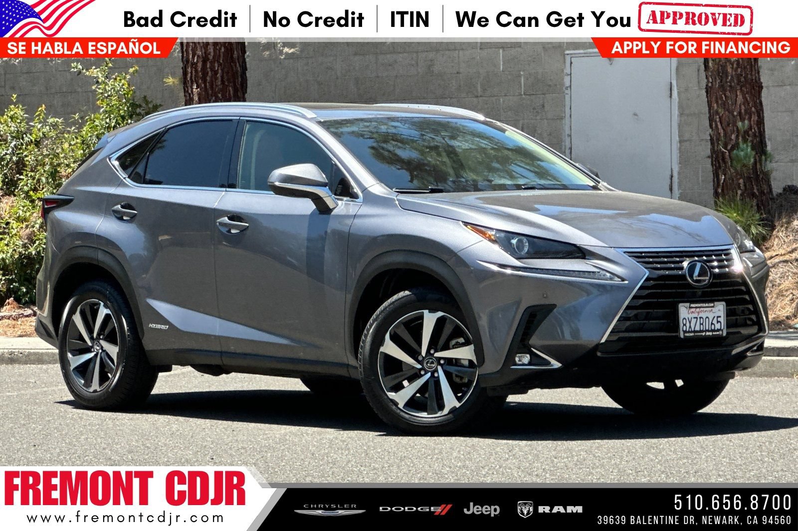 Used 2021 Lexus NX 300h AWD w/ Premium Package image 1