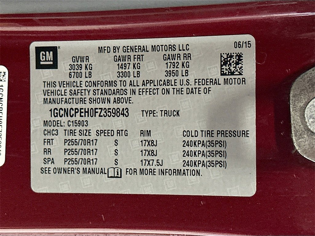 Used 2015 Chevrolet Silverado 1500 W/T image 28