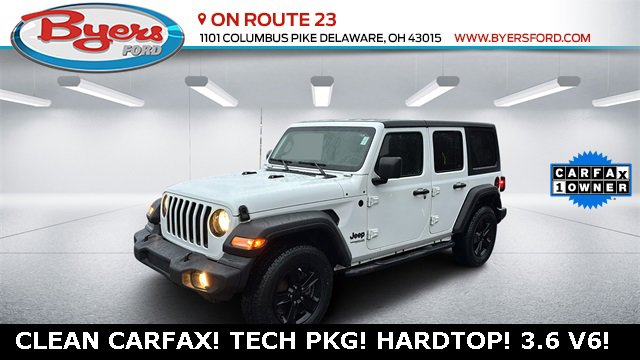 Used 2021 Jeep Wrangler Unlimited Sport image 1