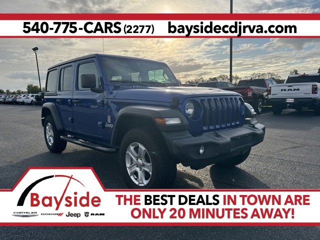 Used 2019 Jeep Wrangler Unlimited Sport S