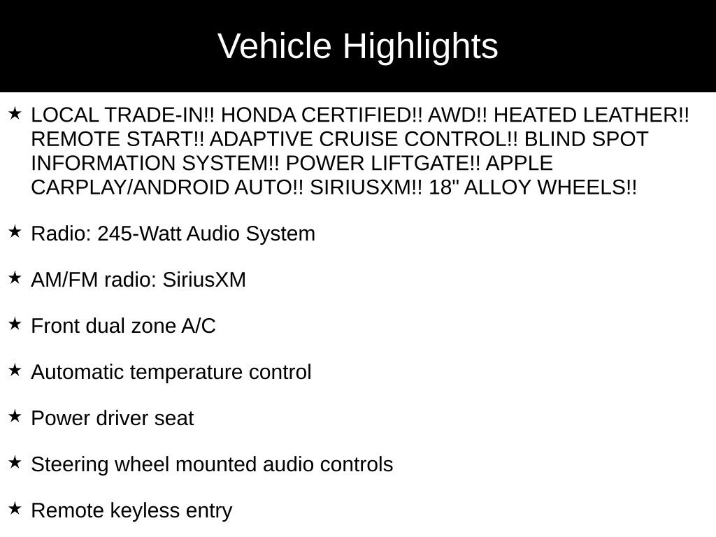 Certified 2025 Honda Pilot EX-L image 36