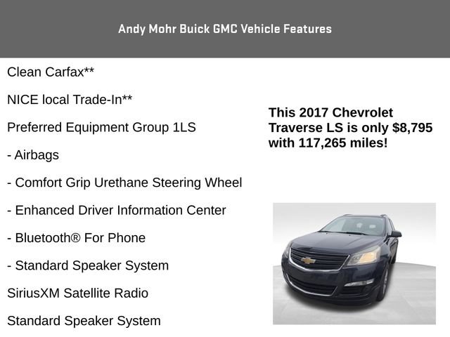 Used 2017 Chevrolet Traverse LS image 4