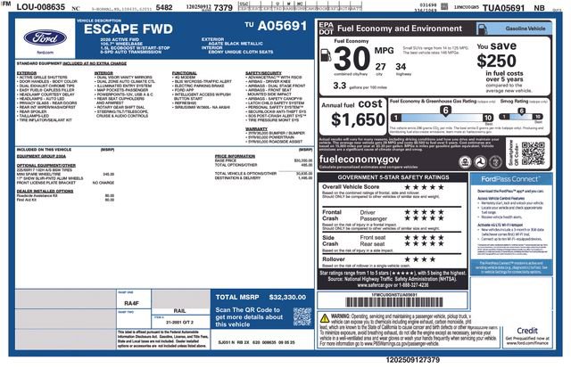 New 2026 Ford Escape Active image 3
