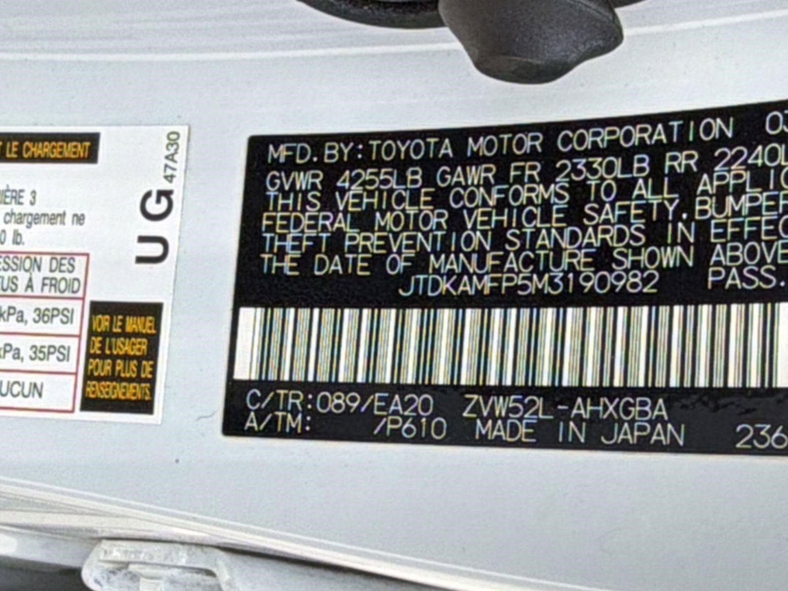 Used 2021 Toyota Prius Prime Limited FWD image 18