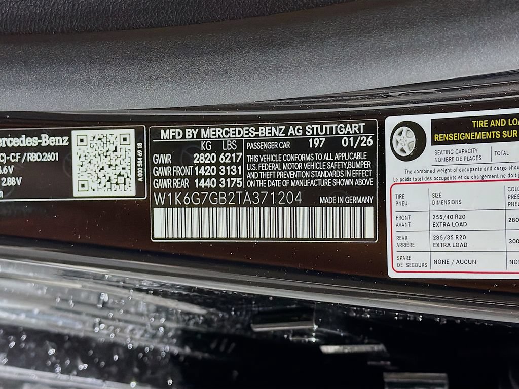 New 2026 Mercedes-Benz S 580 4MATIC Sedan image 37