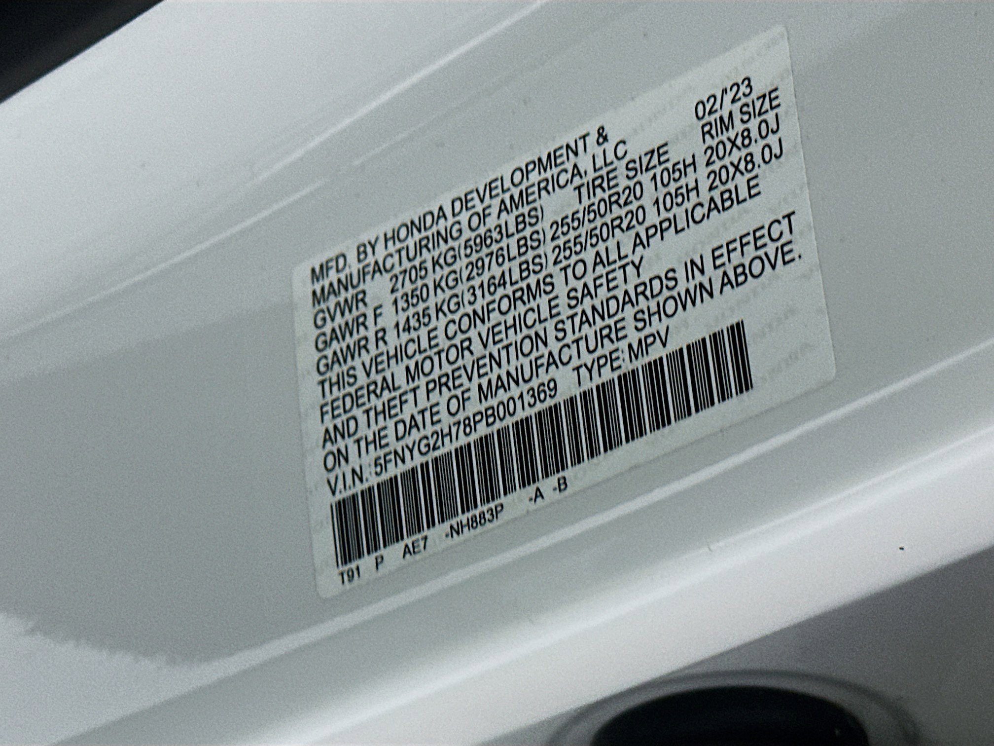 Used 2023 Honda Pilot Touring image 12