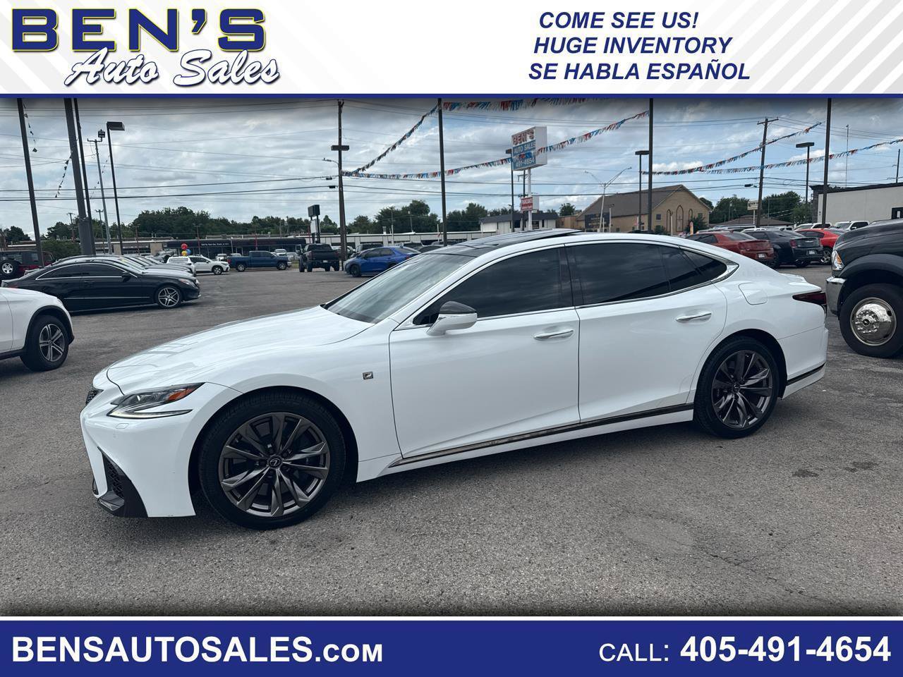 Used 2018 Lexus LS 500 F Sport w/ Accessory Package (Z2) AWD/4WD image 1