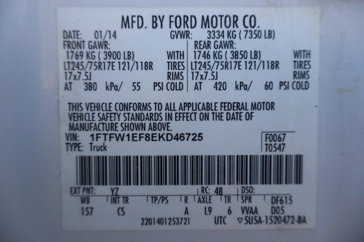 Used 2014 Ford F150 XL w/ Trailer Tow Package AWD/4WD image 42