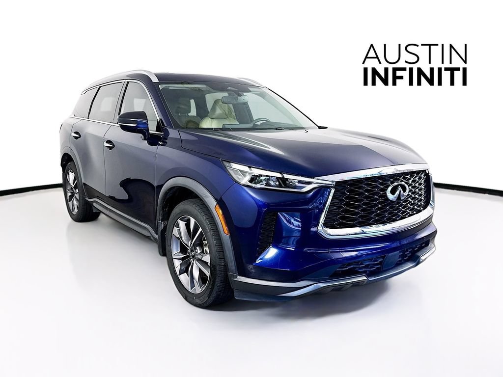 Certified 2022 INFINITI QX60 Luxe w/ Cargo Package FWD image 1