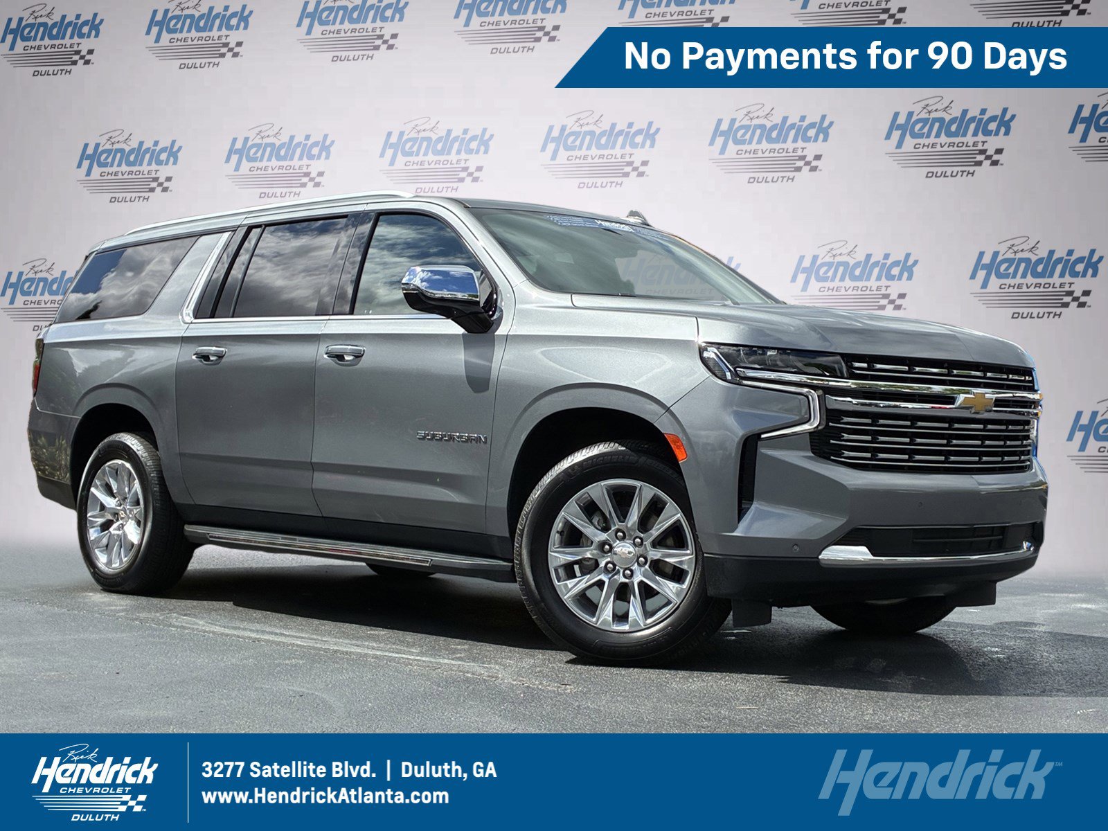 Used 2022 Chevrolet Suburban Premier RWD image 1