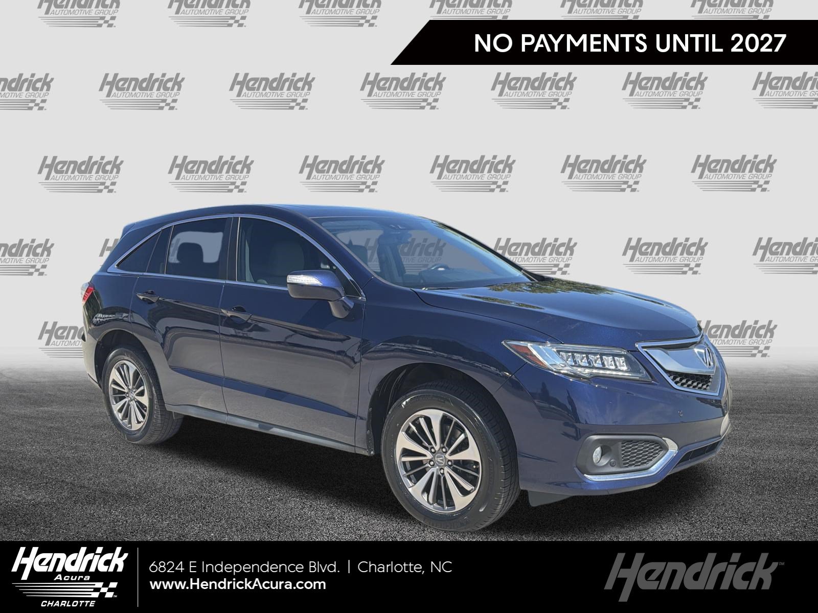 Certified 2017 Acura RDX w/ Advance Package FWD image 1