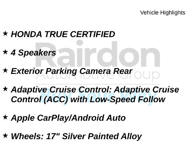 Certified 2024 Honda HR-V LX image 31