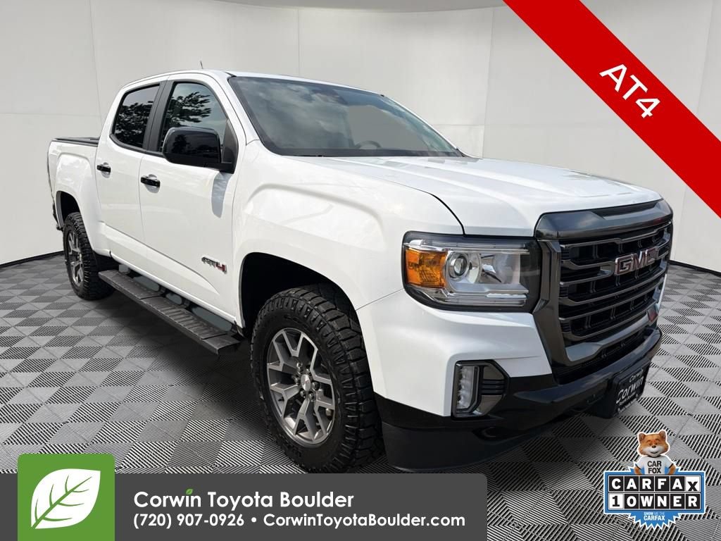 Used 2022 GMC Canyon AT4 w/ Driver Alert Package AWD/4WD image 1